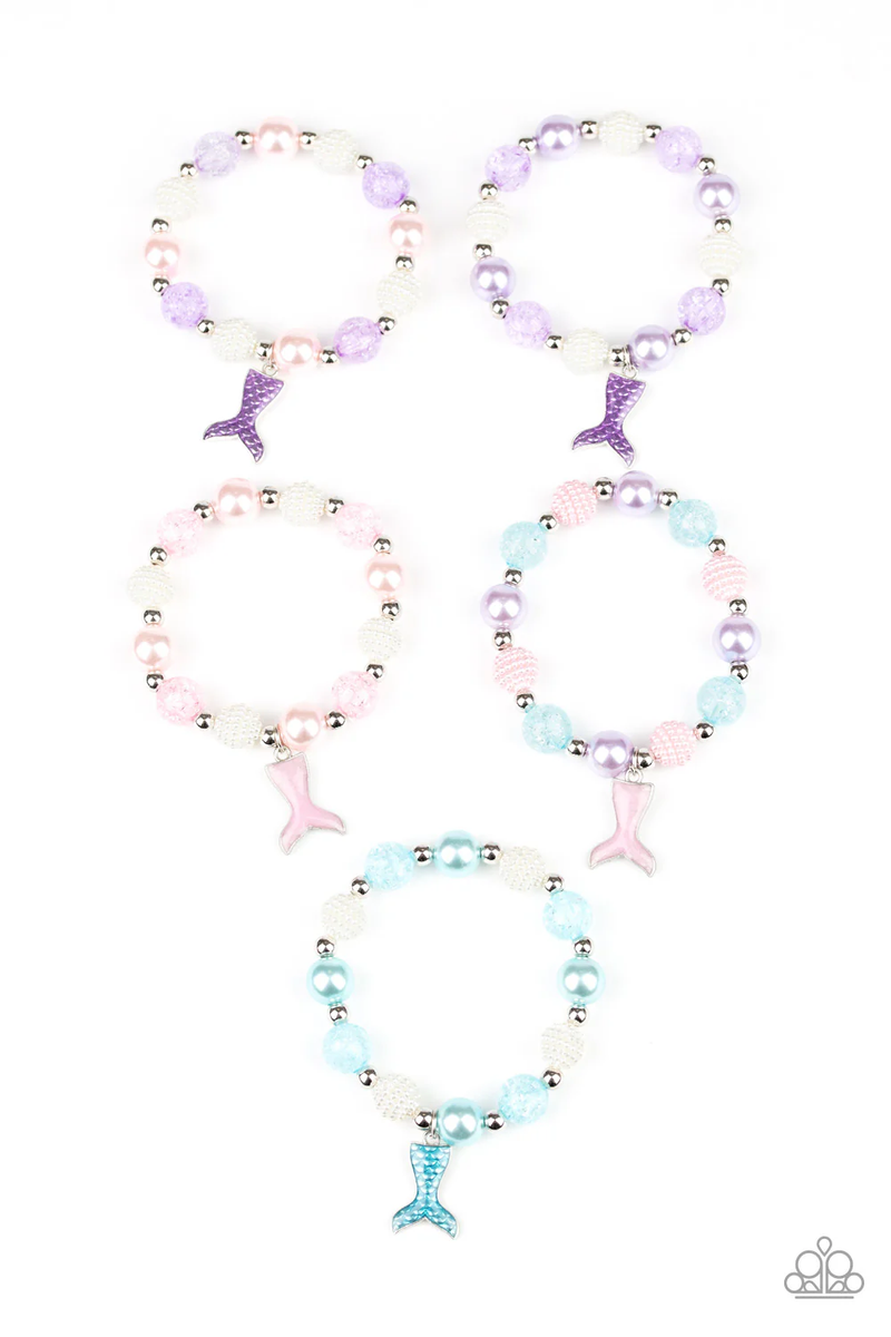 Kids Mermaid tail Bracelets 5 pk.