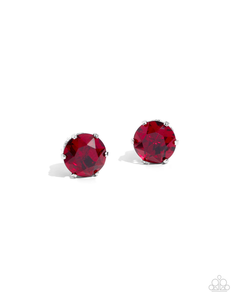 Breathtaking Birthstone -Dark Red