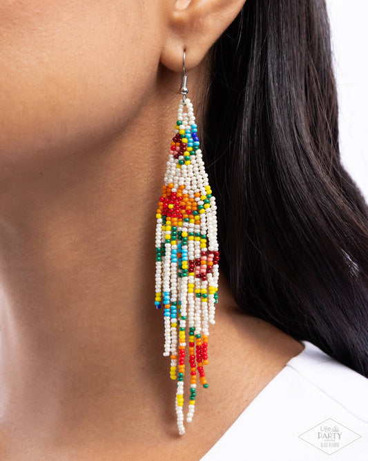 Beaded Gardens-White