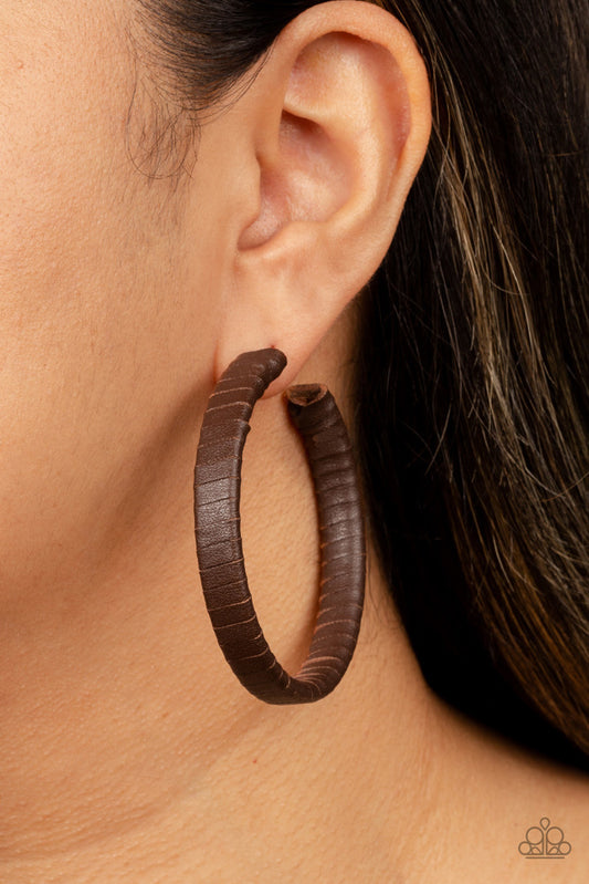 Leather-Clad Legend - Brown
